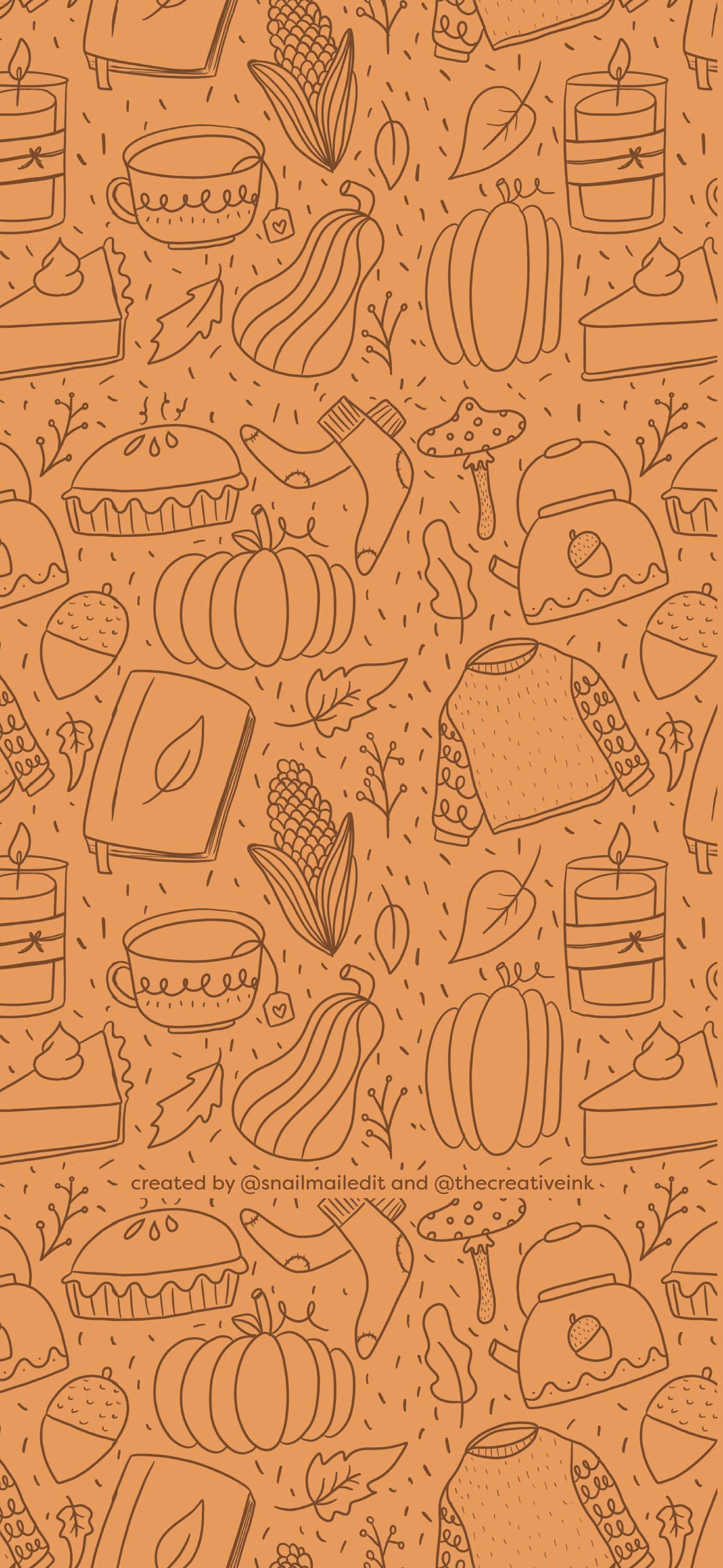 November 2024 Phone Wallpaper - Digital Download