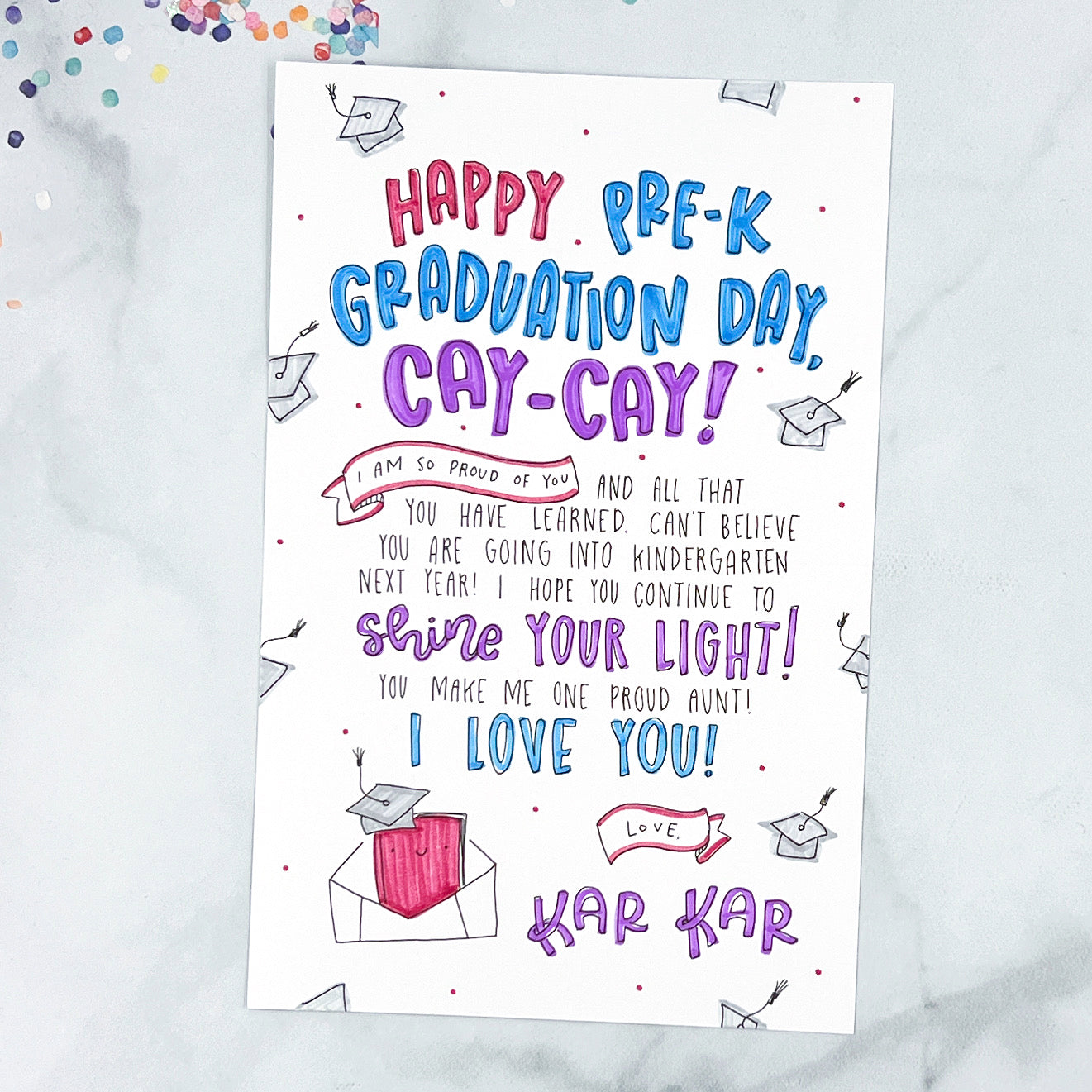 Custom Graduation Card