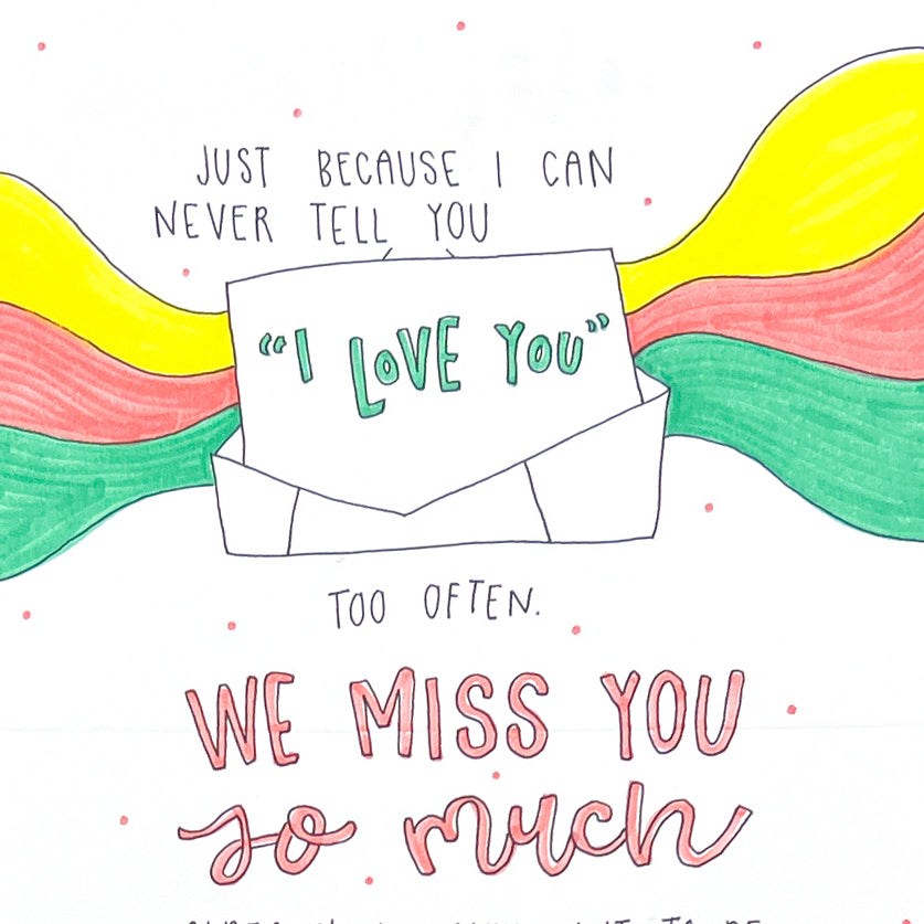 Custom Just Because Card