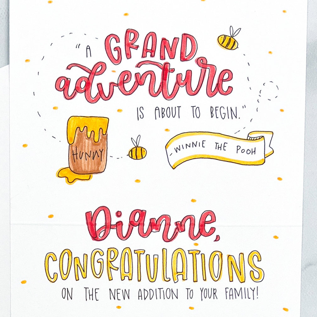 Custom Baby Card