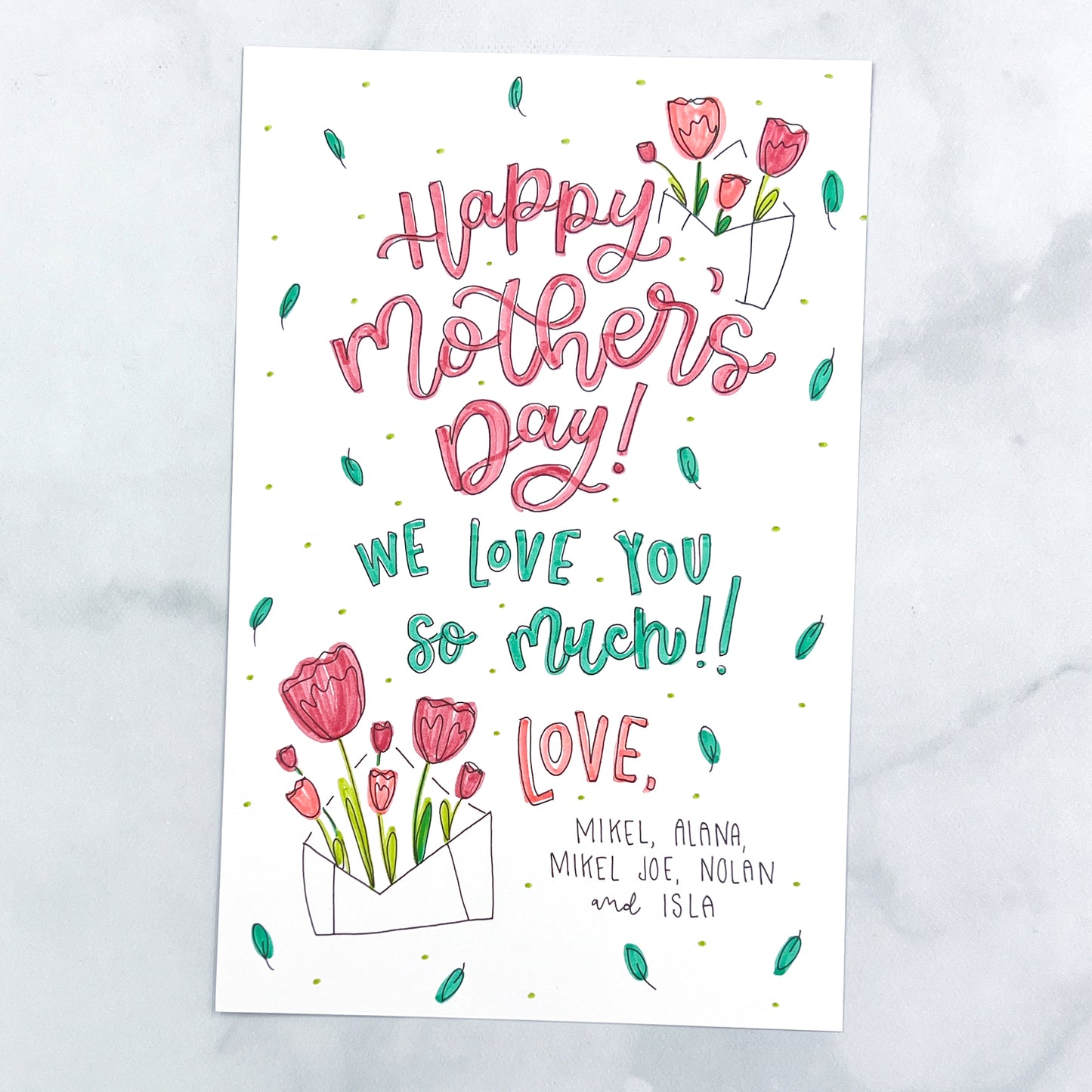 Custom Mother's Day Card