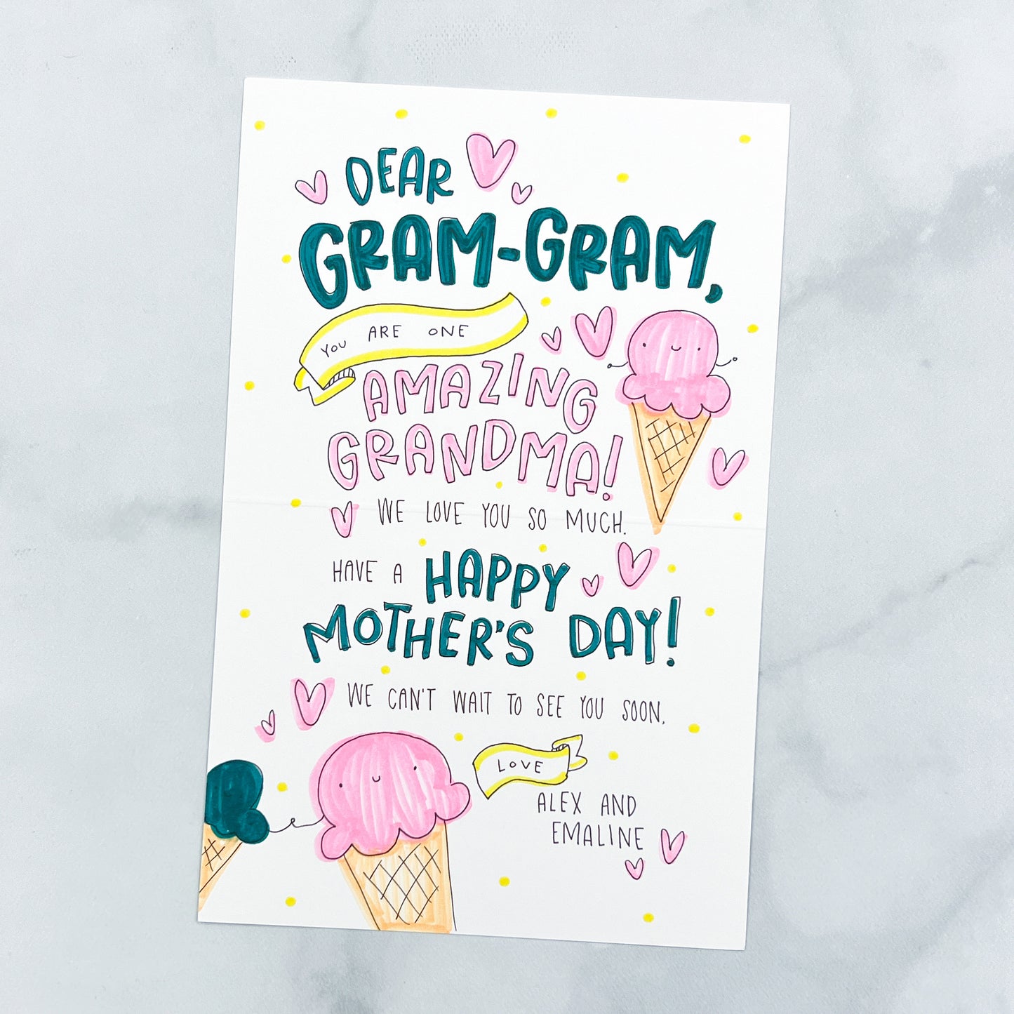 Custom Mother's Day Card