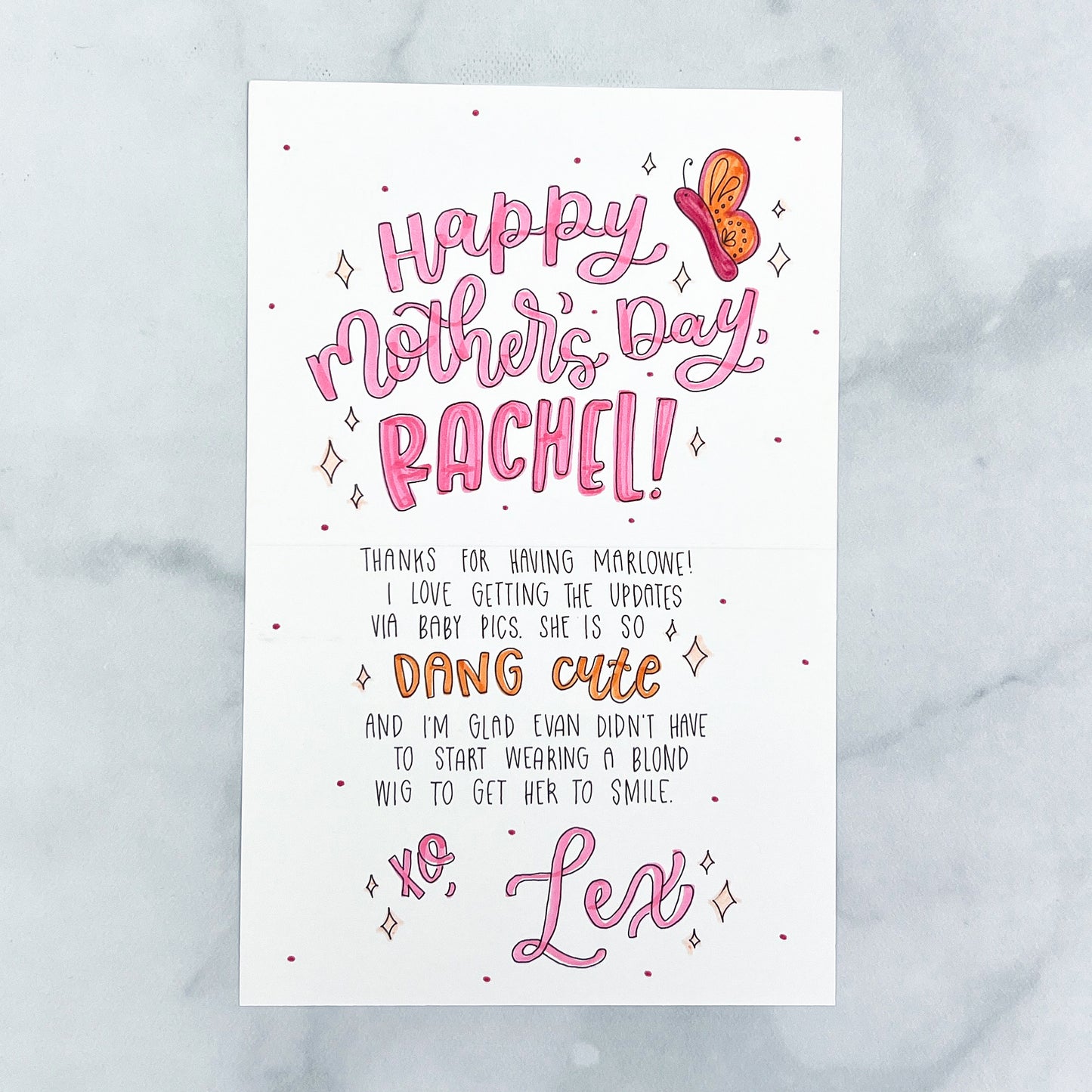 Custom Mother's Day Card