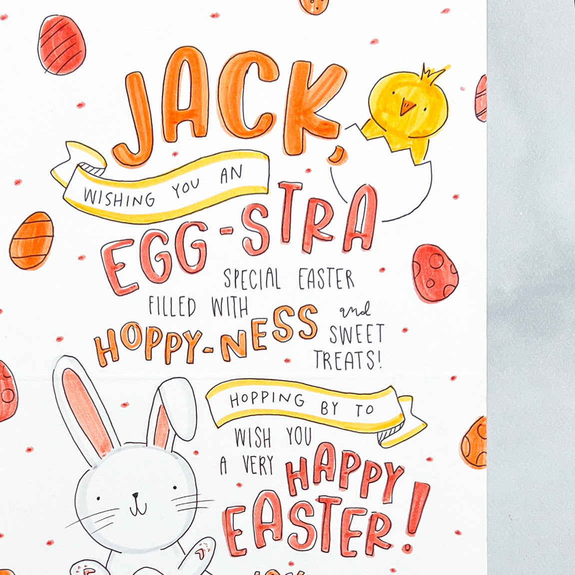 Custom Easter Card