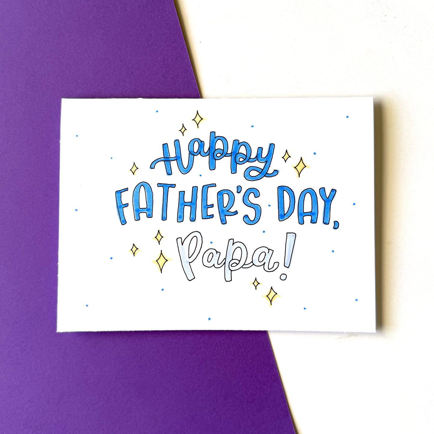 Custom Father's Day Card