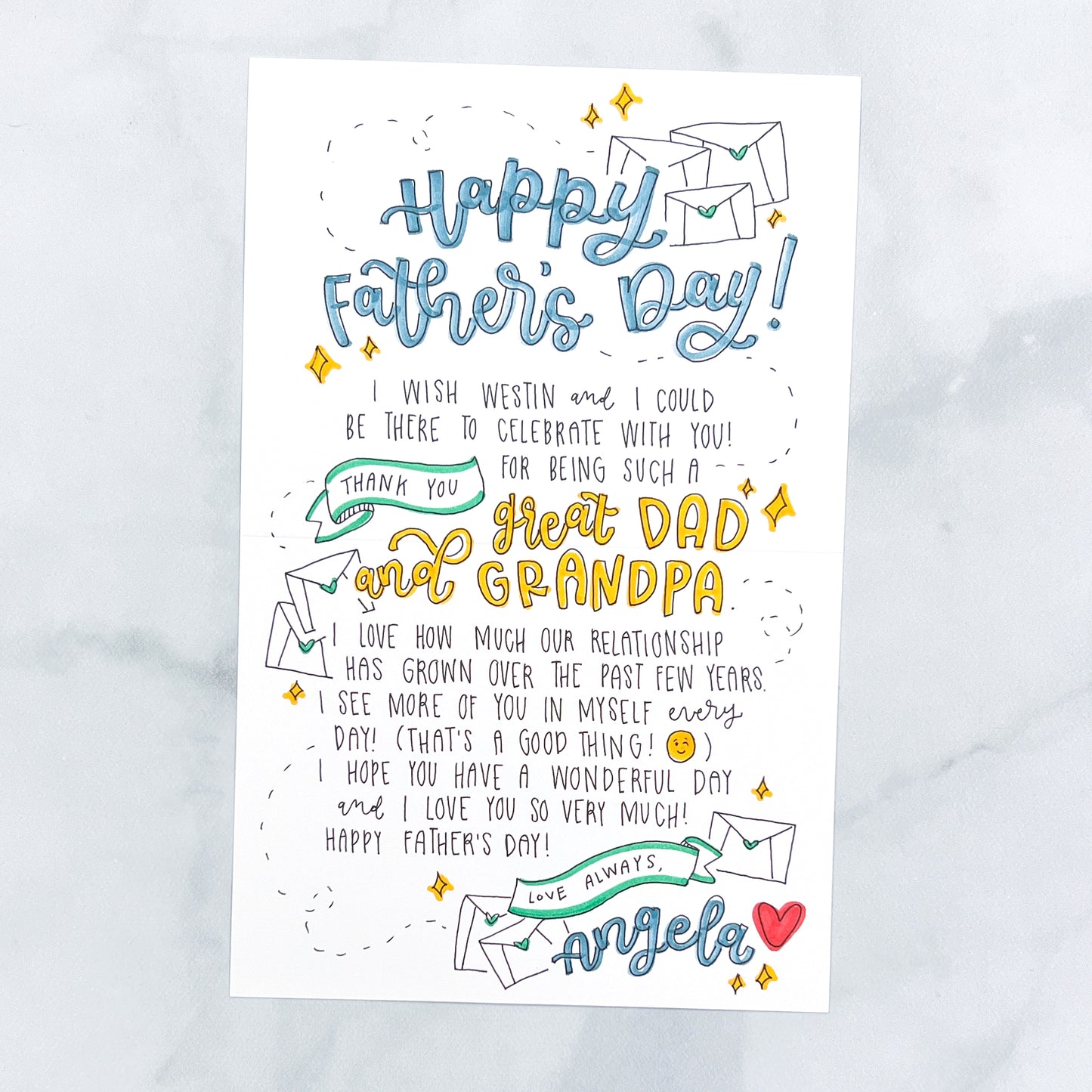 Custom Father's Day Card