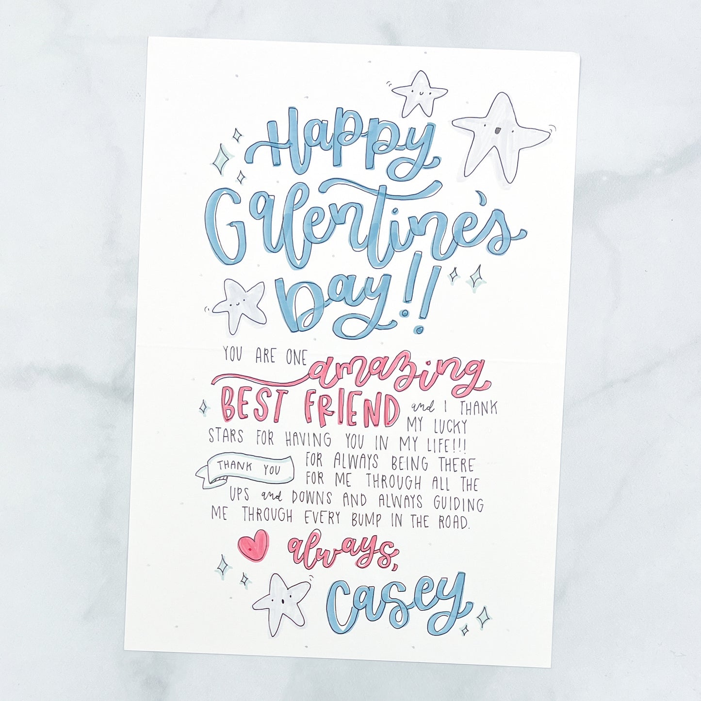 Custom Galentine's Day Card