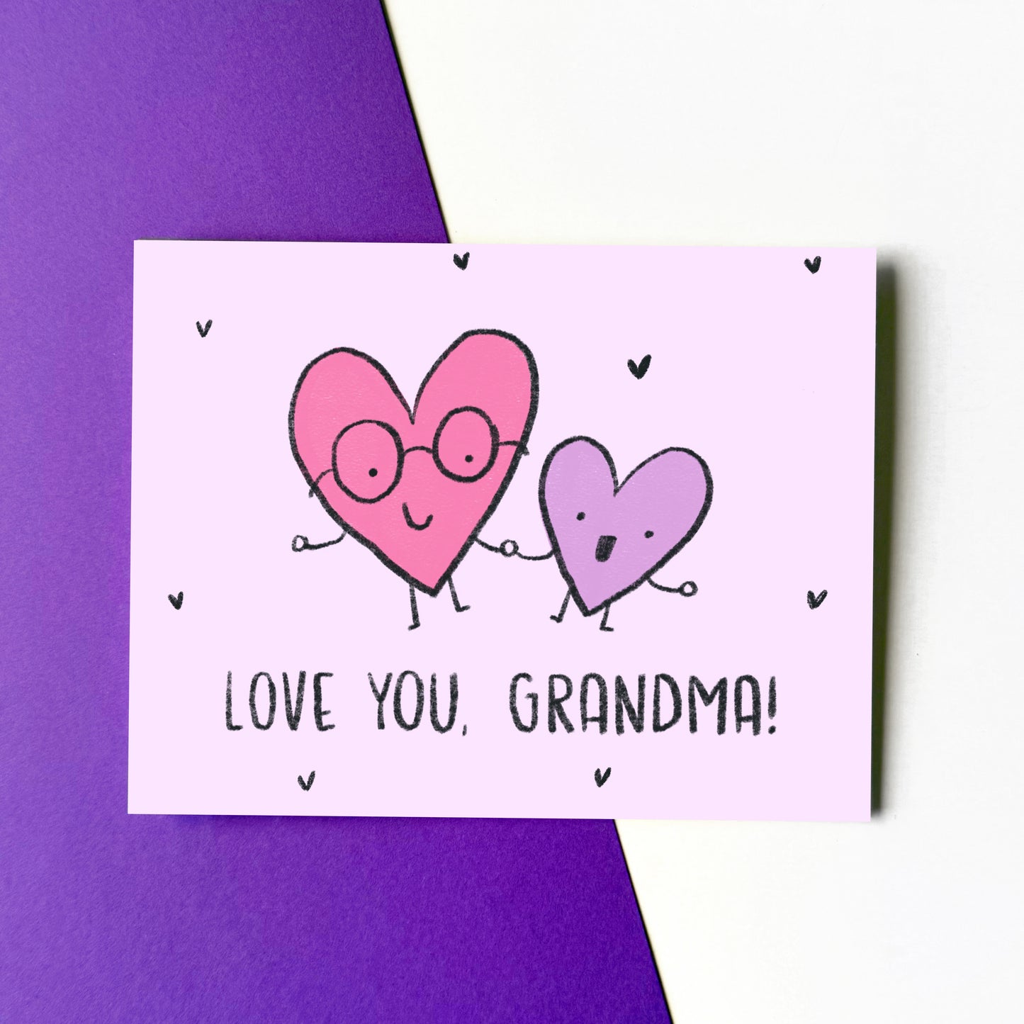 Love You, Grandma - Hearts