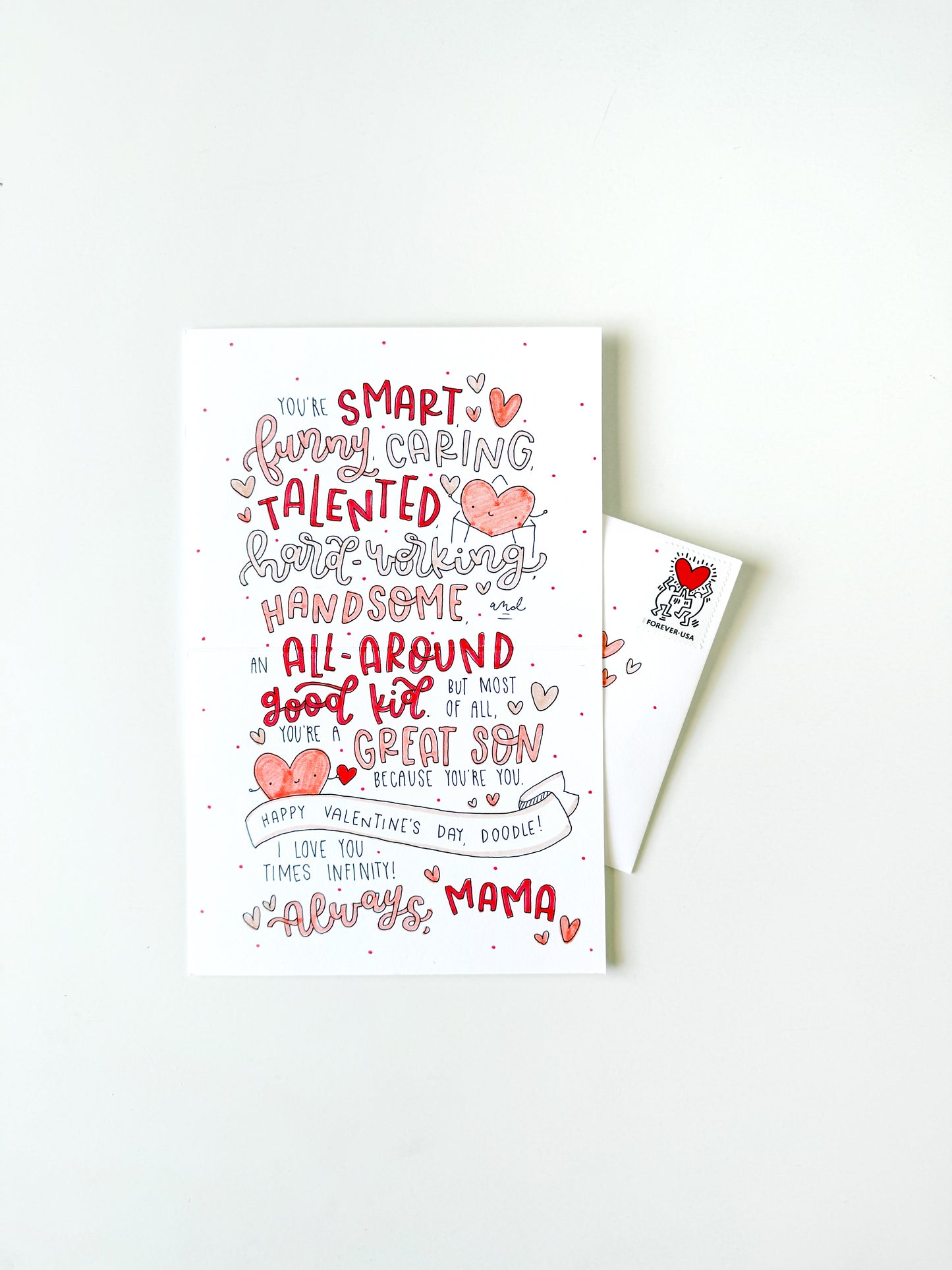 Sending Lots of Love Mailbox Card