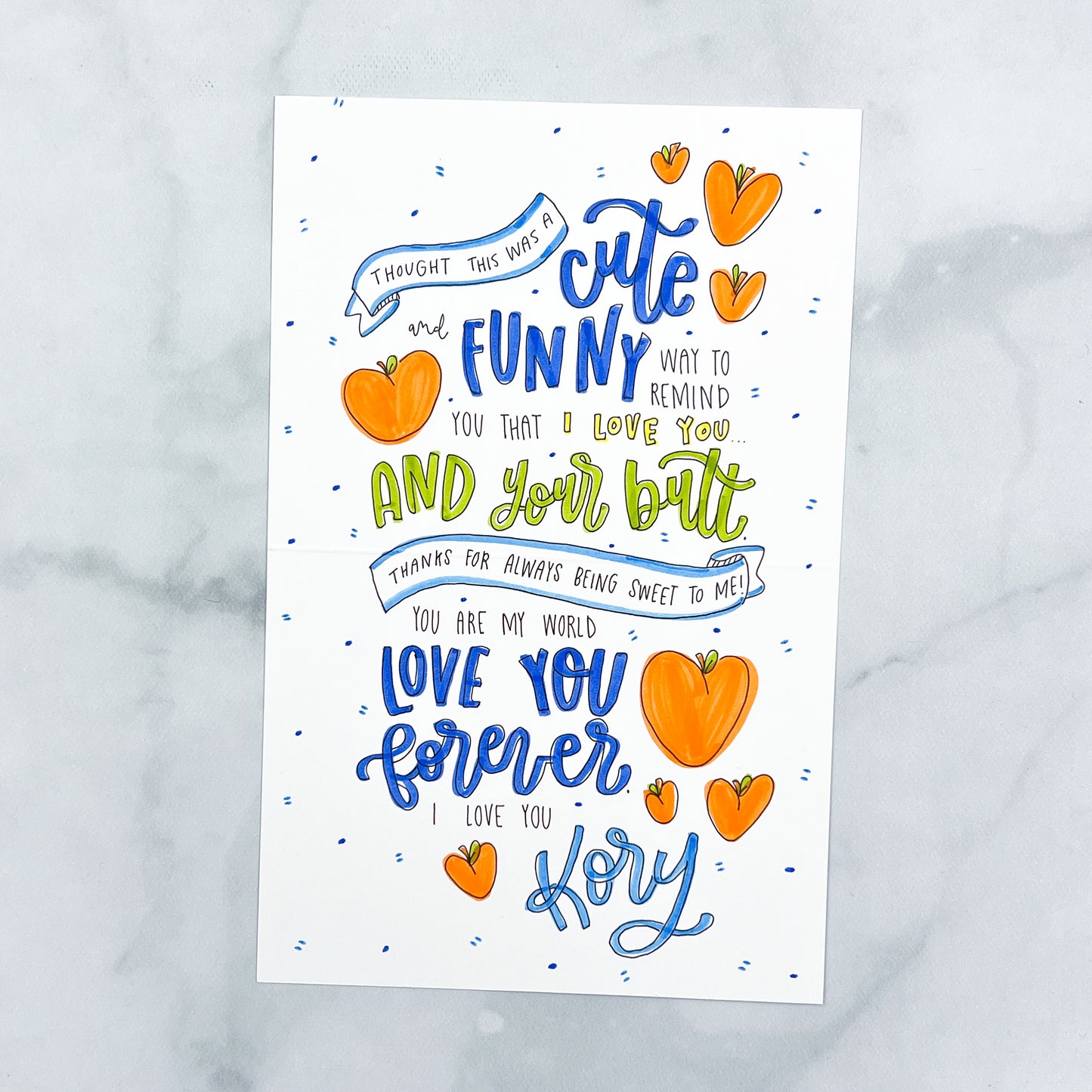 Custom Valentine's Day Card