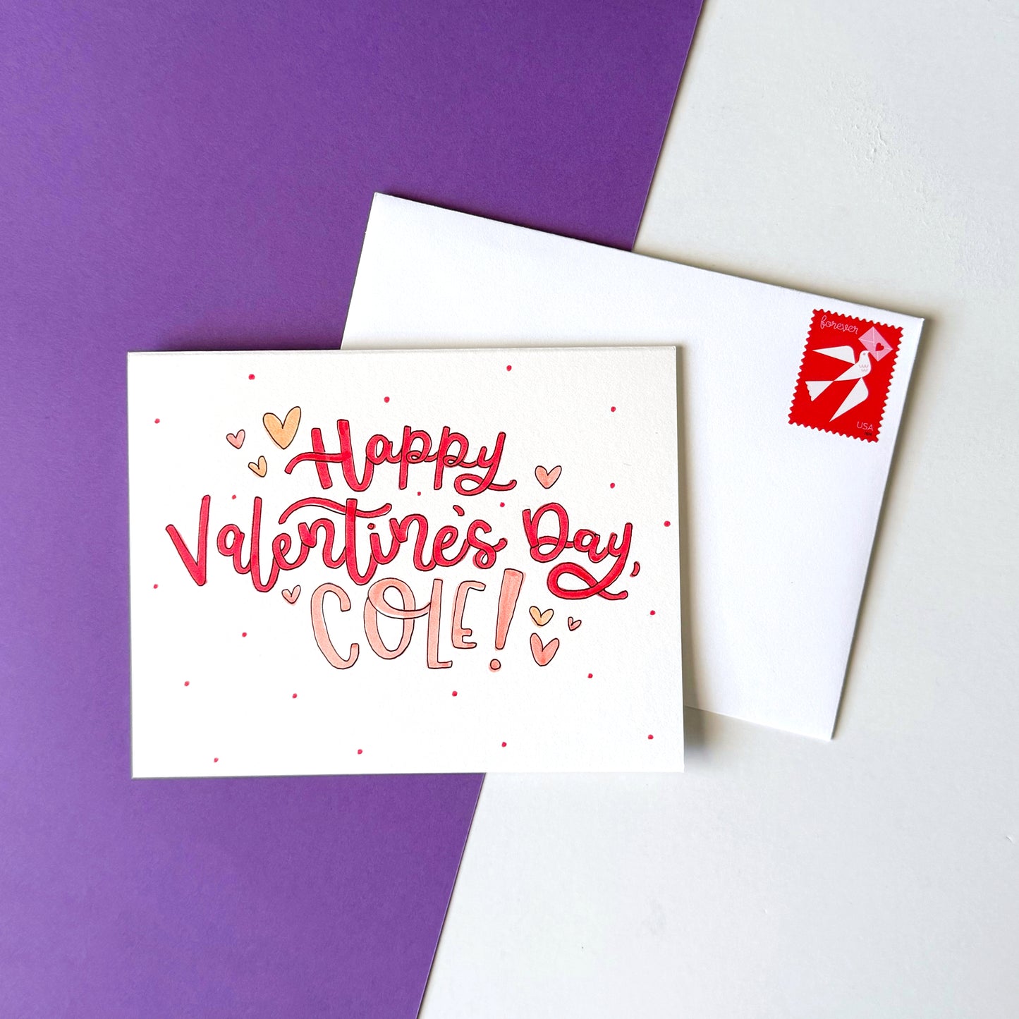 Custom Valentine's Day Card