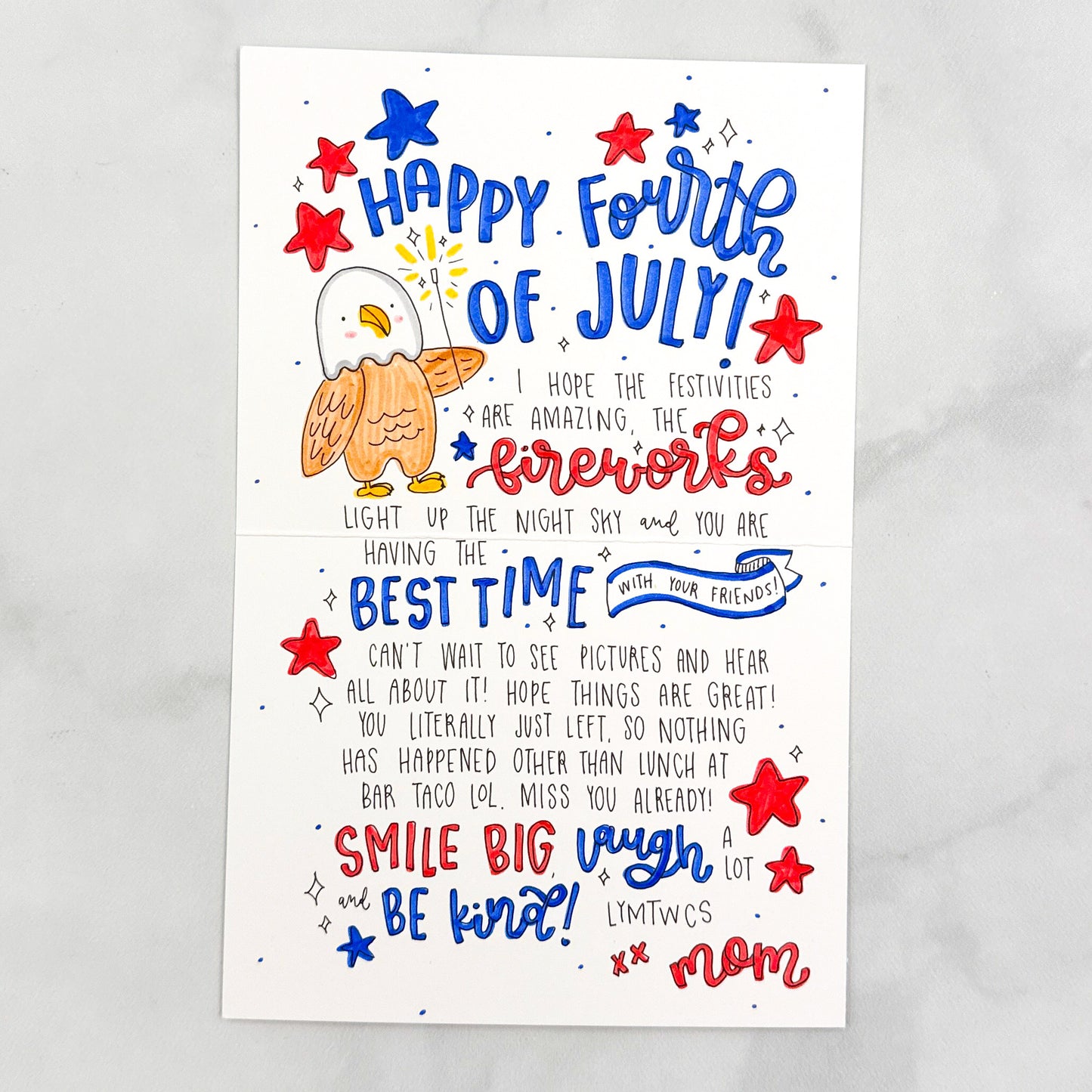 Having a Blast Card
