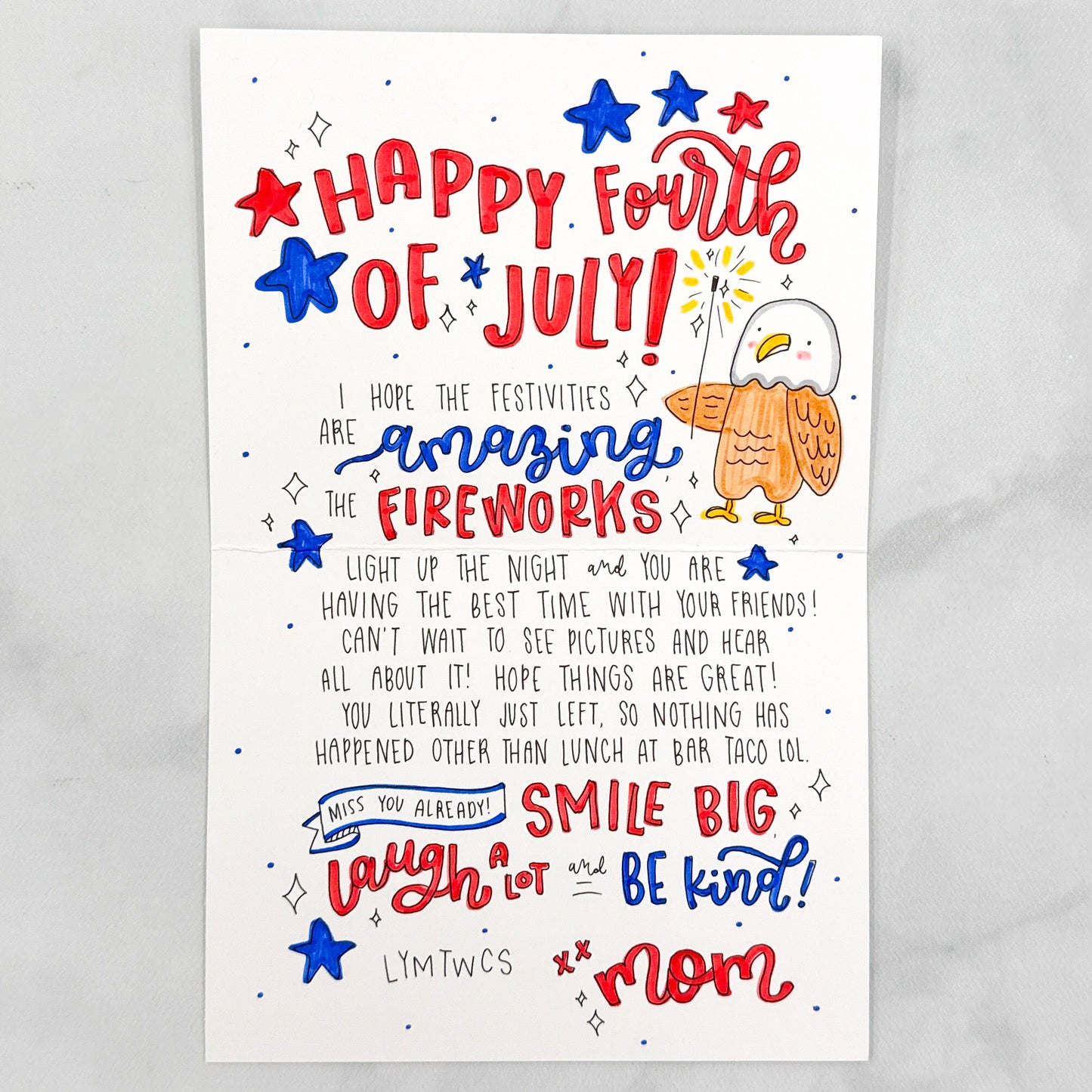 Having a Blast Card