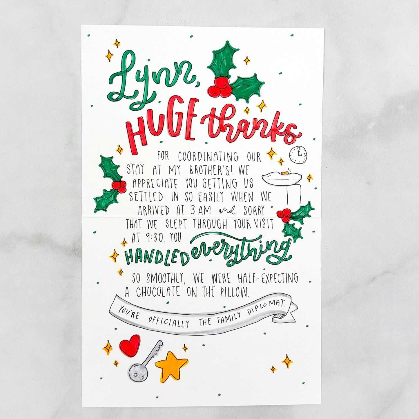 Thank You Merry Much Card