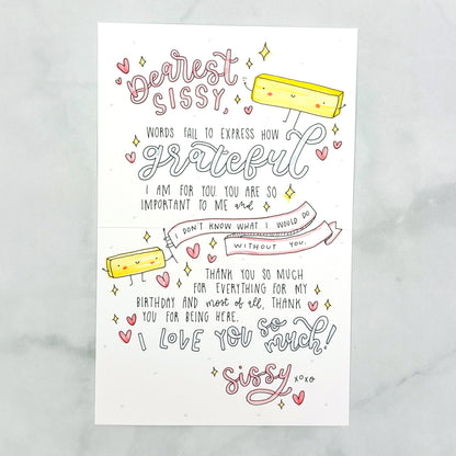 Nobody Butter Than You Card