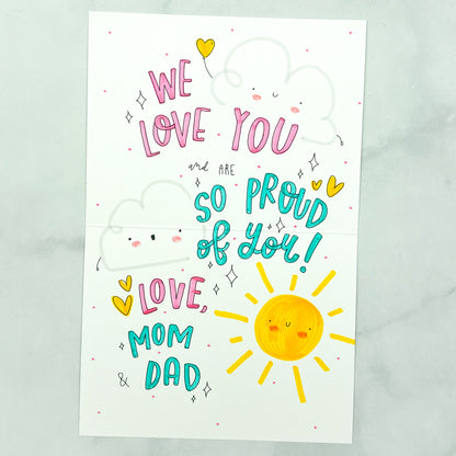 Sunflowers Pattern Card
