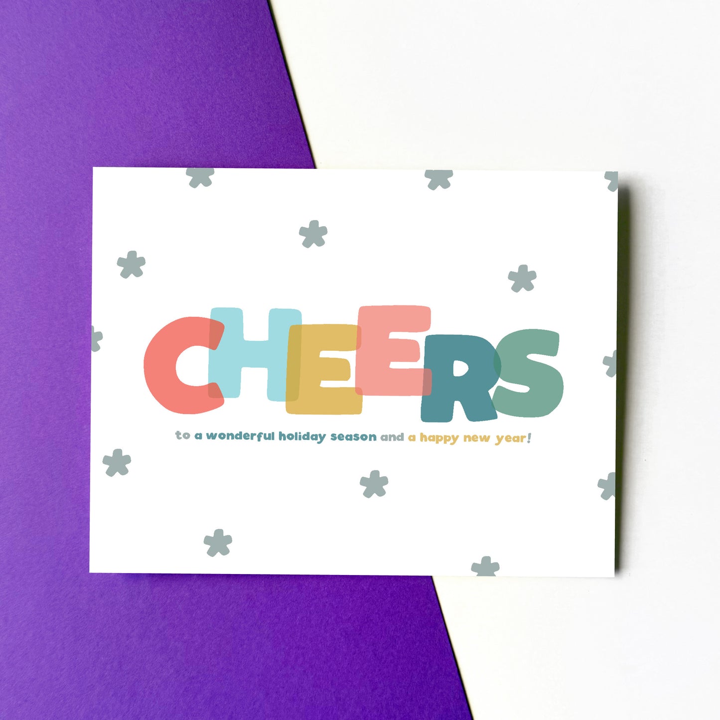 Cheers to a Wonderful Holiday Season Card