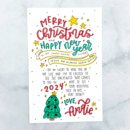 Sending You Holiday Cheer Greeting Card