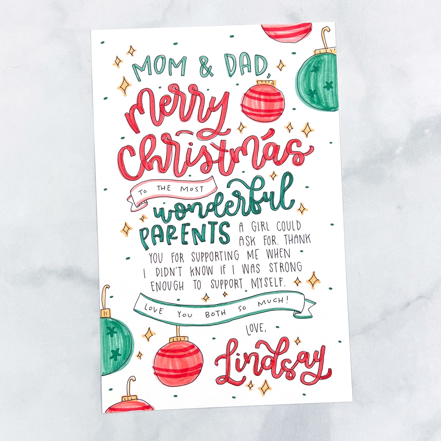 Sending You Holiday Cheer Greeting Card