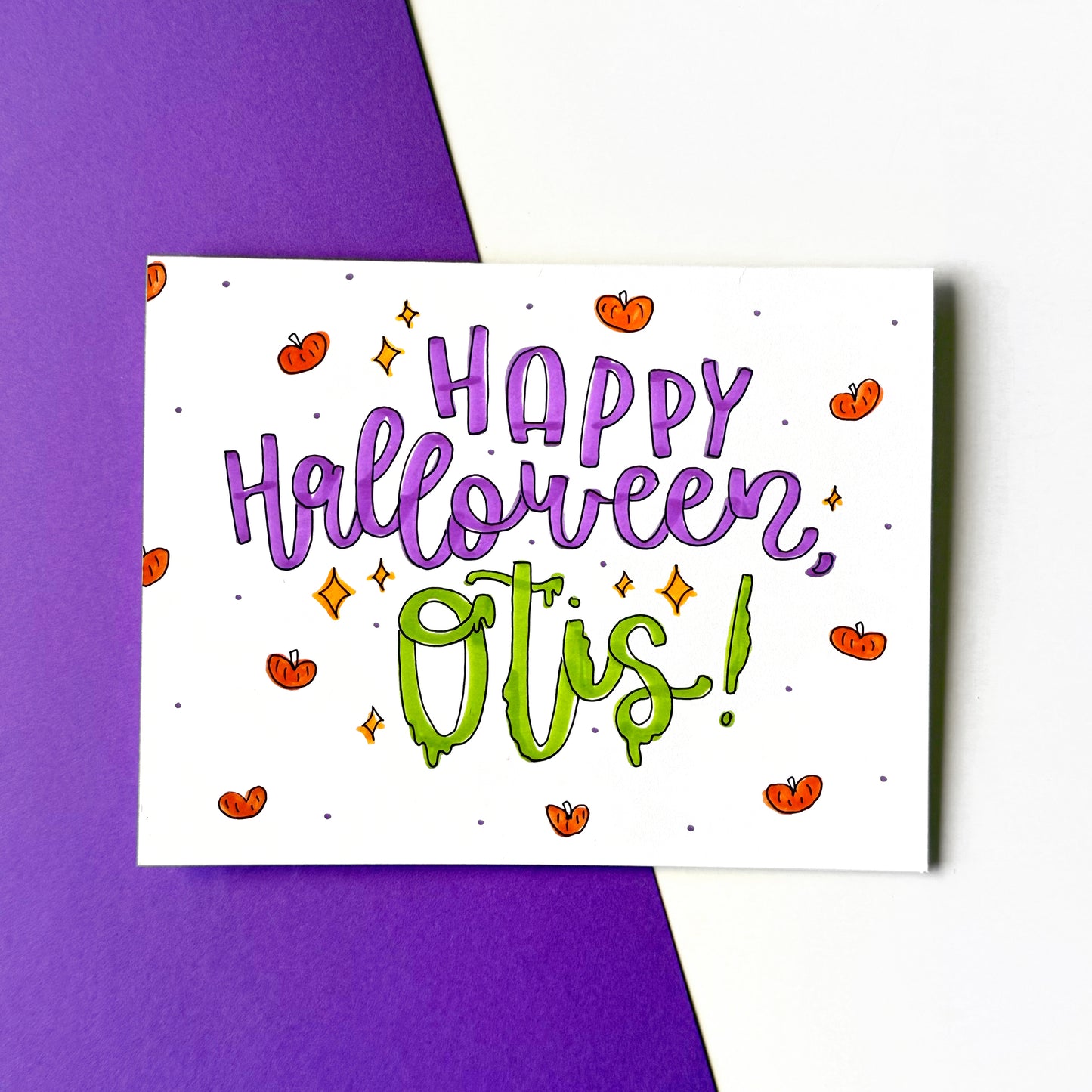Custom Halloween Card