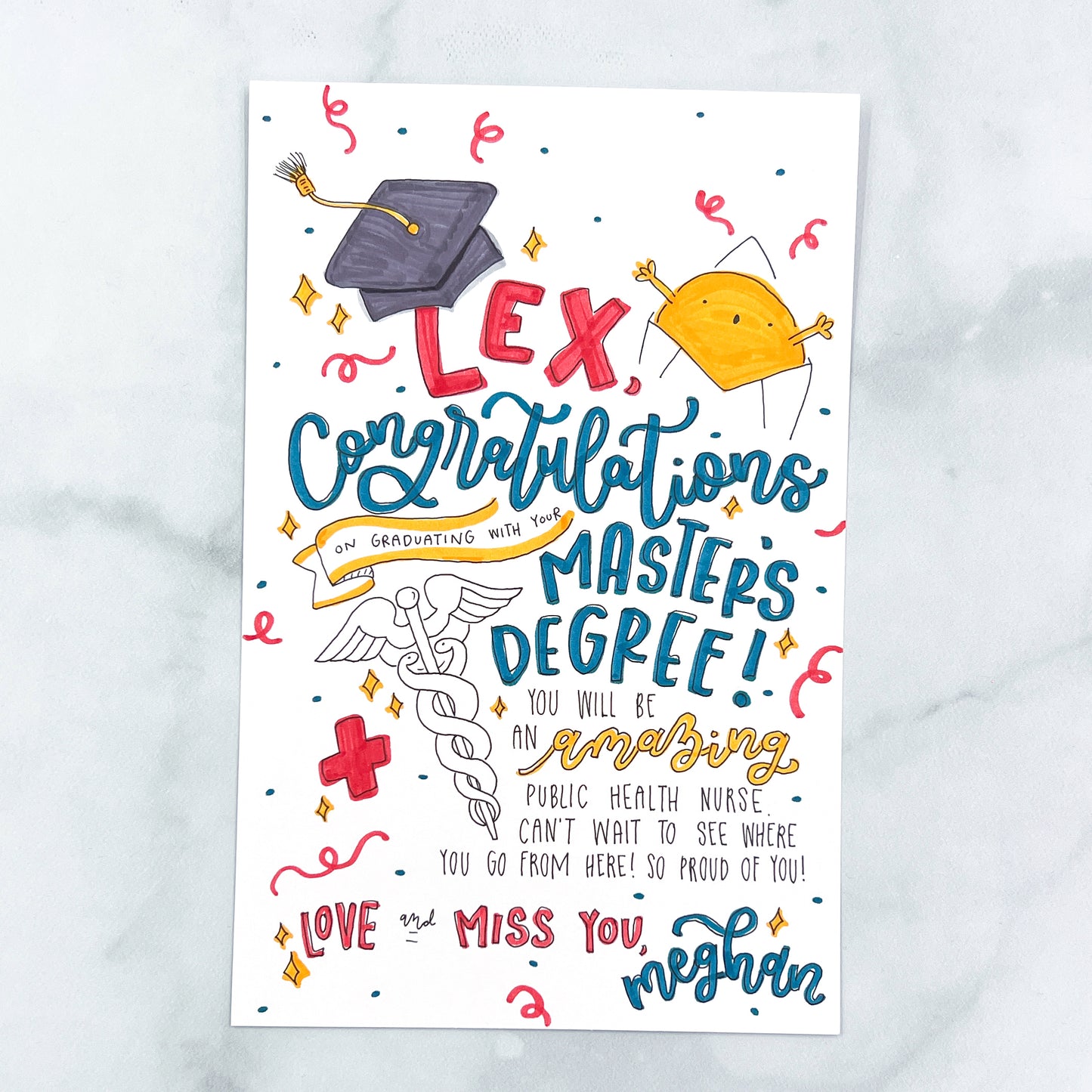 Hats Off to You! Card