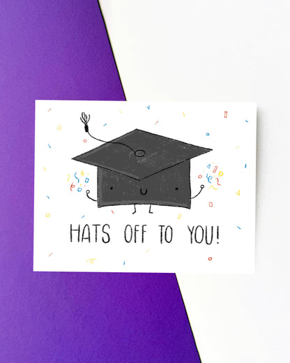 Hats Off to You! Card