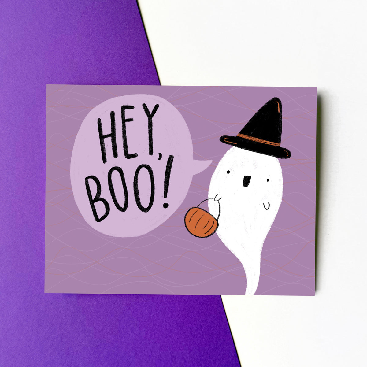 Hey, Boo Card