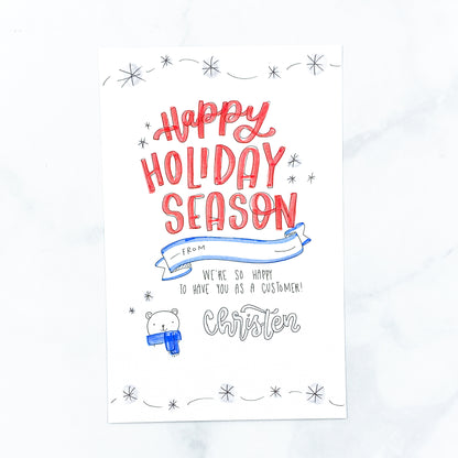 Custom Holiday Card